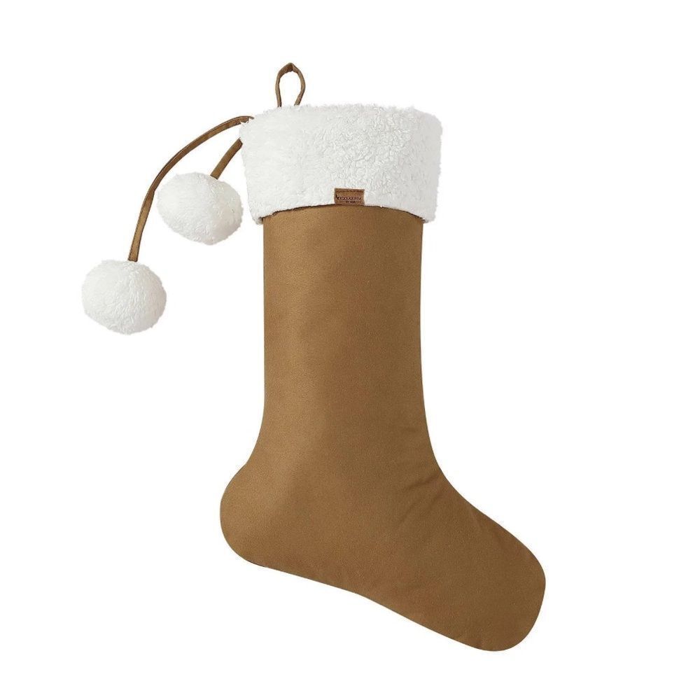 Koolaburra by UGG Koolaburra Holiday Stocking Christmas Stocking Brown & White